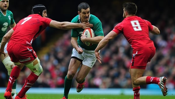 Johnny Sexton featured in all five of Ireland's 2011 Rugby World Cup matches