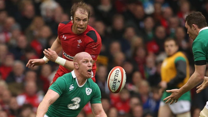 Paul O'Connell won his 100th cap