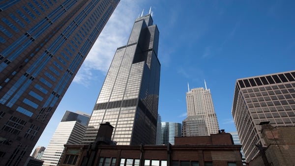 The 442-metre Willis Tower in Chicago