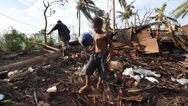 Aerial assessments found severe and widespread damage as a result of Cyclone Pam