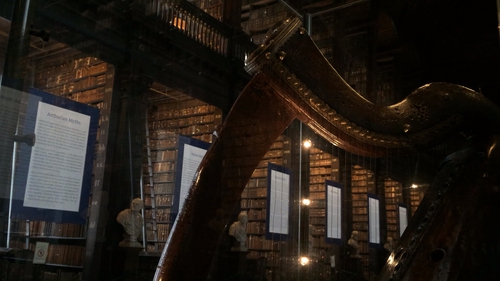 The Brian Boru Harp is also known as the Trinity Harp