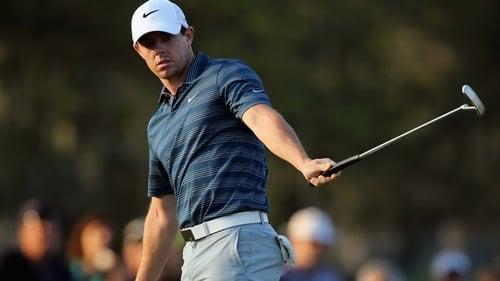 Tiger Woods has tipped Rory McIlroy to win the Masters, just not this weekend