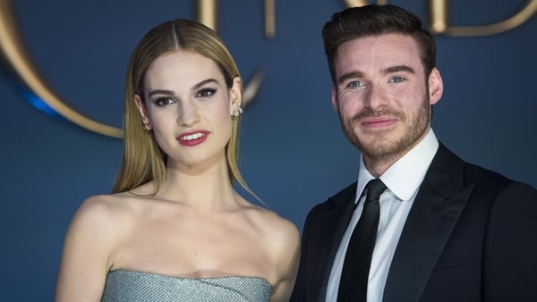 Lily James and Richard Madden
