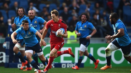 Wales ran over eight tries against Italy