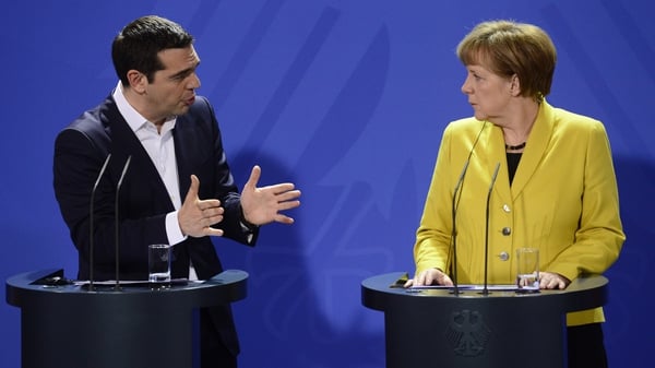 Alexis Tsipras and Angela Merkel held a joint press conference this evening