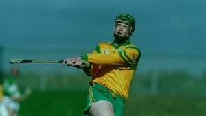 In action for WIT, with whom he won two Fitzgibbon Cups, in 2000