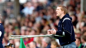 Shouting encouragement to his Ballyhale Shamrocks team-mates from the sidelines during the Kilkenny county semi-final in 2007