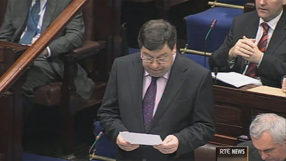 Brian Cowen Delivers His Third Budget