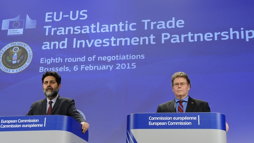 The report says a TTIP deal would increase the size of the Irish economy by just over 1%