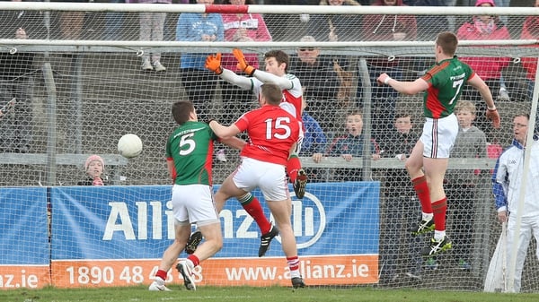 Cork's Brian Hurley scores a late goal to win the game
