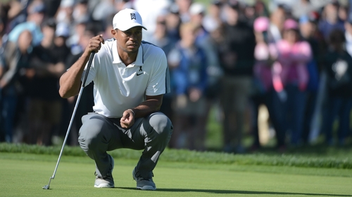 Tiger Woods hasn't played since the Farmers Insurance Open seven weeks ago