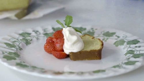 Sponge Cake with Crème Anglaise: Rory O'Connell