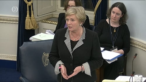 Minister for Justice Frances Fitzgerald, debated aspects of the legislation for over eight hours today