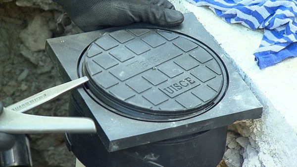 Repairs carried out after leaks identified through use of meters