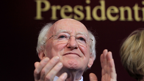 President Higgins criticised what he called the institutional element of local authorities