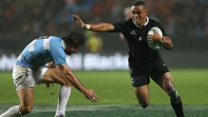 Francis Saili has been capped twice for the All Blacks