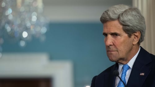 John Kerry said the 'perceived ceasefire violations' by the Syrian government would be discussed today