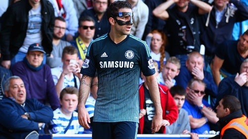 The masked avenger struck for Chelsea