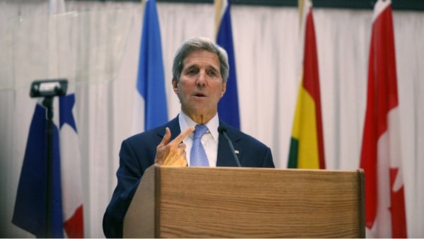 John Kerry said the conflict could engulf the Middle East if no negotiated settlement was achieved