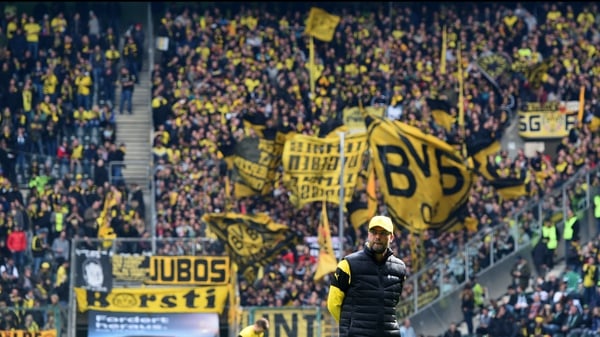 Klopp led Dortmund to two league crowns