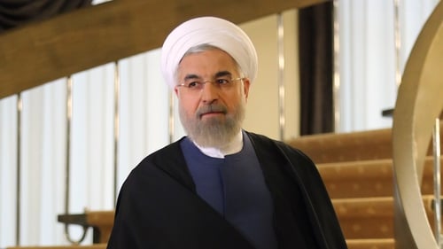 Iranian President Hassan Rouhani said there will not be an agreement unless there is an end to sanctions on Iran