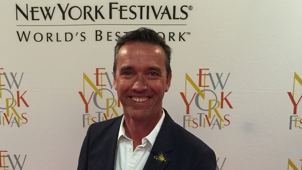 Kevin Dundon at the New York Festivals in Las Vegas