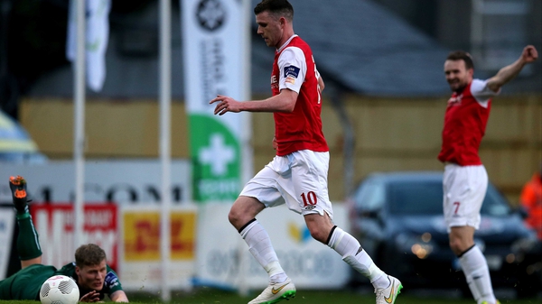 Ciaran Kilduff scored the only goal of the game for St Pat's