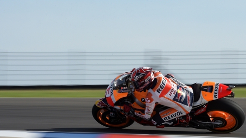 Marc Marquez will be in pole position for the seventh time this season