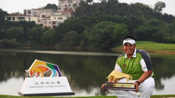 Kiradech Aphibarnrat held his nerve in the play-off to record his first tournament win in two years