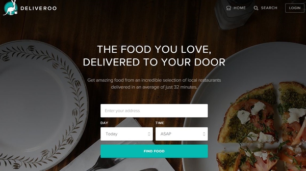 Deliveroo promises to deliver food in around 32 minutes on average