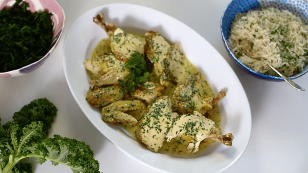 Casserole Roast Chicken with Indian Spices: Rory O'Connell