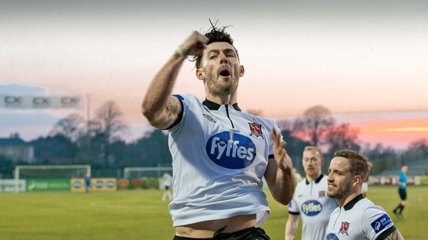 Richie Towell was on the mark as Dundalk won again