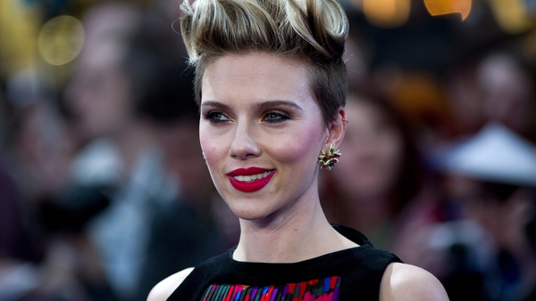 Avengers star Scarlett Johansson on the red carpet in London