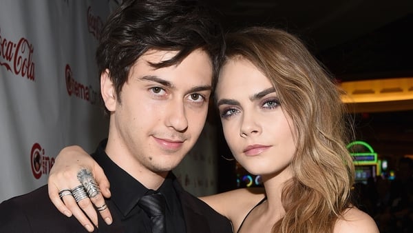 Cara Delevingne and her Paper Towns co-star Nat Wolff