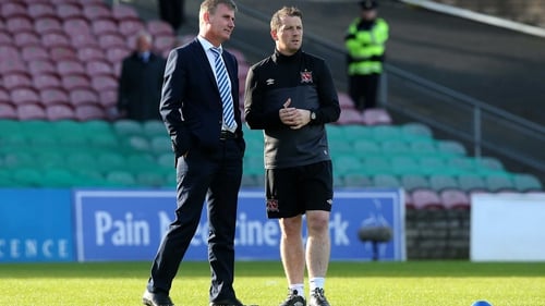 Dundalk manager Stephen Kenny talks tactics ahead of the game