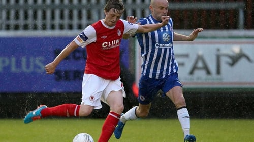 Chris Forrester in action for former club St Patrick's Athletic