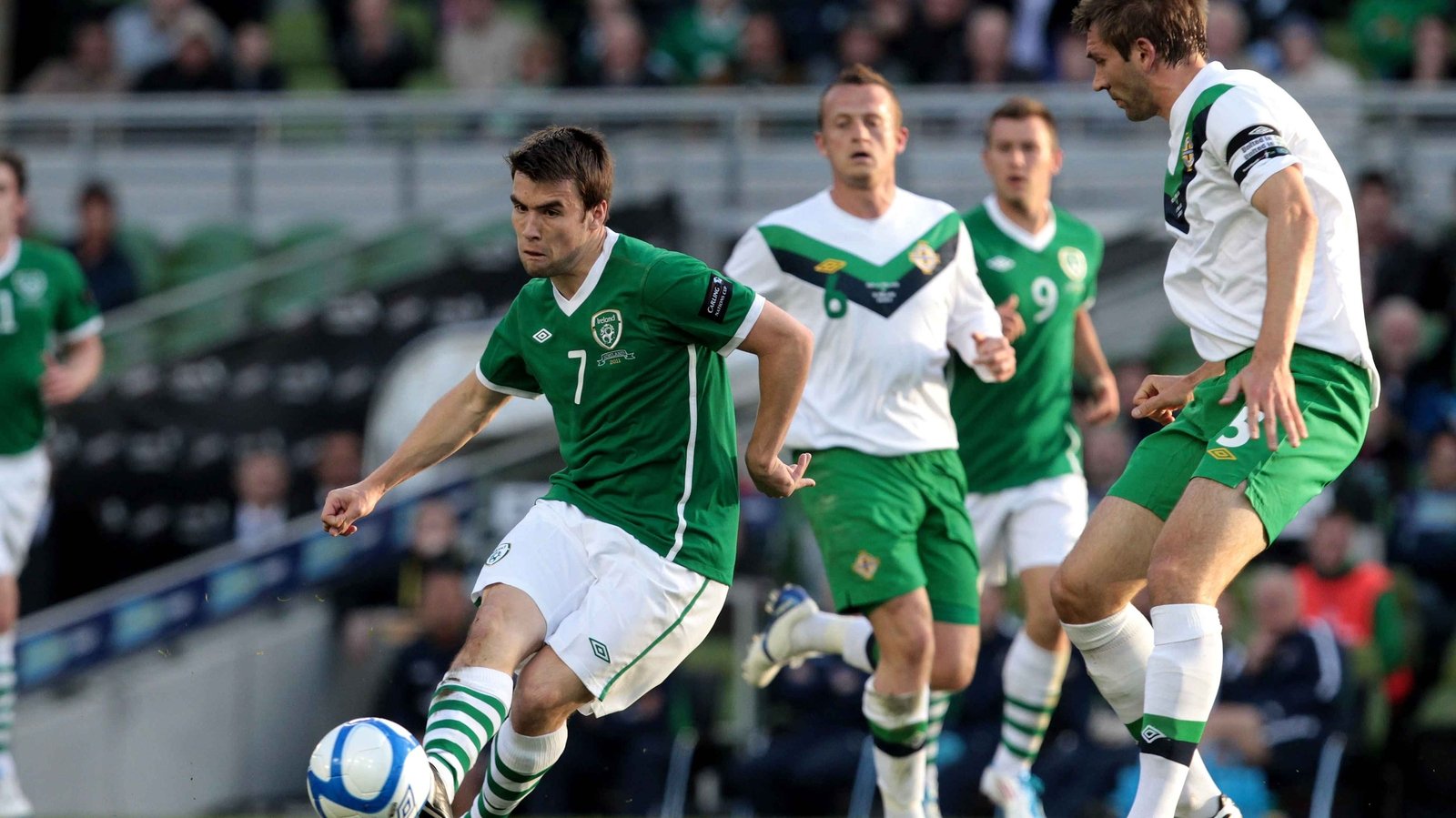 Ireland and Northern Ireland to play training game