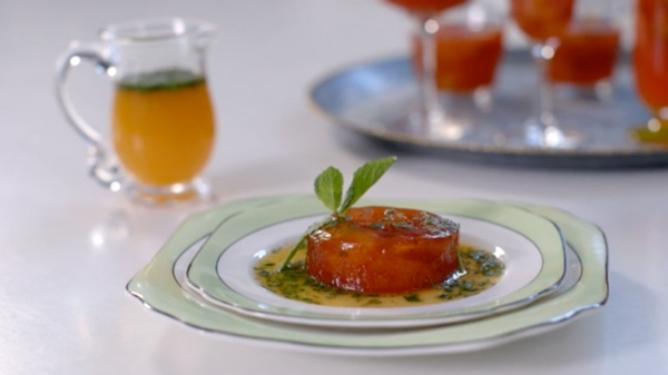 Blood Orange Jelly with Mint: Rory O'Connell