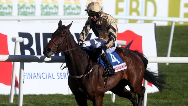 Bellshill ridden by P W Mullins wins the Attheraces.com Champion INH Flat Race