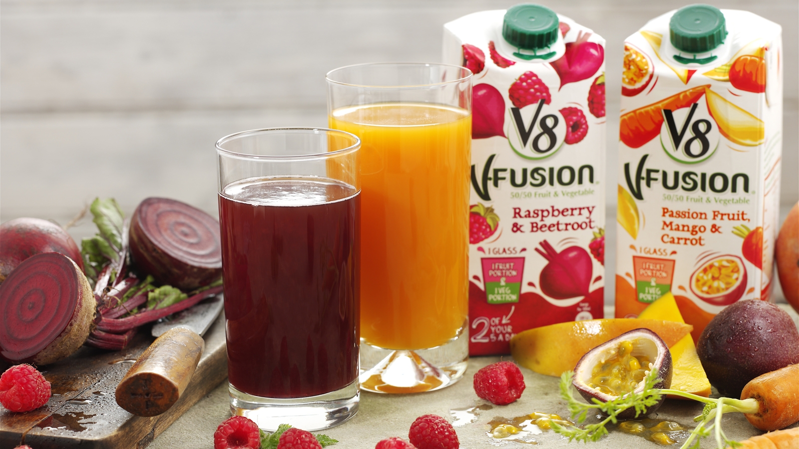 Win! A month's supply of V8 Vegetable Juice