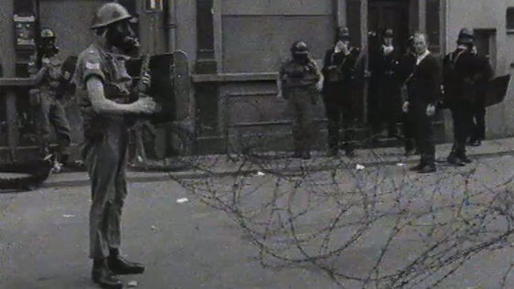 British Troops on Bogside 14 August 1969