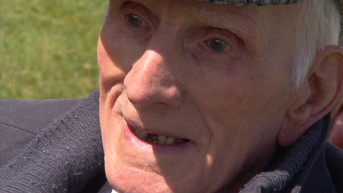 Phil Farrington left the Defence Forces to join the British Army during WWII