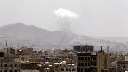 A Saudi-led coalition has been carrying out air strikes in Yemen