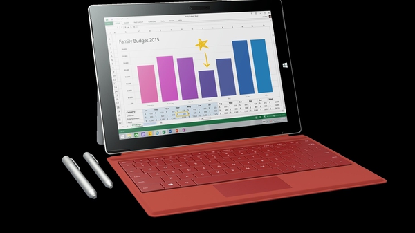 The biggest difference between the Surface 3 and the Pro model is the processor