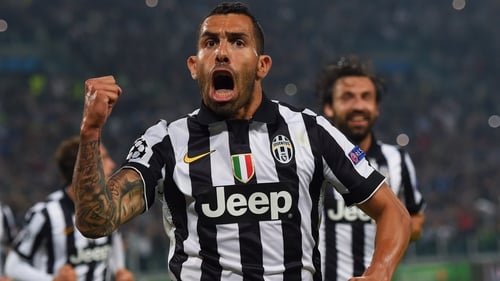 Carlos Tevez joined Juve in 2013 after a seven-year spell in England