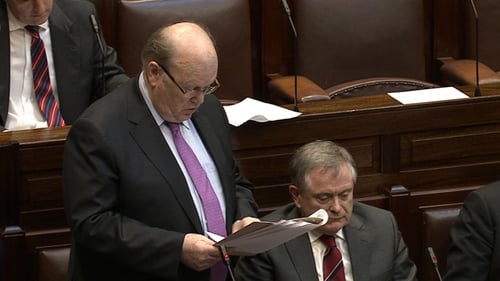 Michael Noonan told the Fianna Fáil members it was "your board, your chair, you appointed them"