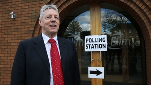 Peter Robinson underwent a procedure at Belfast's Royal Victoria Hospital earlier today
