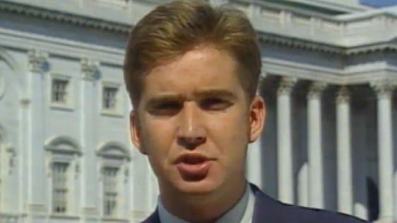 Mark Little RTÉ's first Washington correspondent.