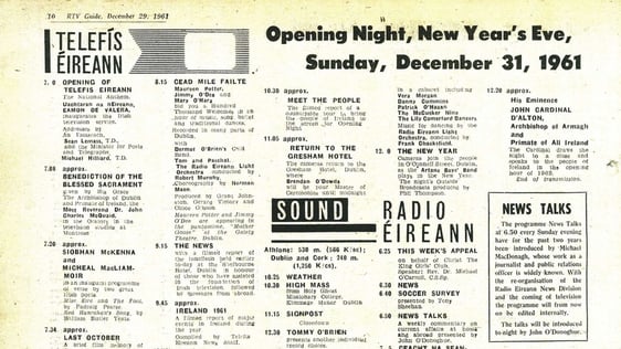 RTV Guide TV Listings p10 29/12/1961