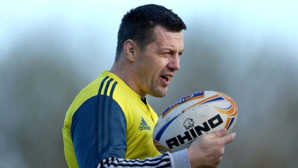 James Coughlan, seen here training with Munster, said the province had been all he ever knew before his move to Pau